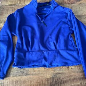 NWOT Athleta Vibrant Blue Pullover